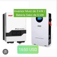Inversor MUST de 3kw con batería de 5kw - Img 55737416