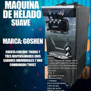 Máquina de Helados y Juguera frapeadora de 2 tanques de 12 litros - Img 56934079