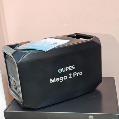 "OUPES MEGA 2 PRO"  POTENCIA PICO: 3900 W  POTENCIA CONTINUA: 2500 W  CAPACIDAD:2048 Wh, AMPLIABLE HASTA 10.24kWh con BA - 2/5