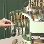 Artículos para el hogar y belleza: Organizador de Maquillaje con Tapa Transparente 💰 55 USD. Lee y 📞 56249037 - Img 55997299