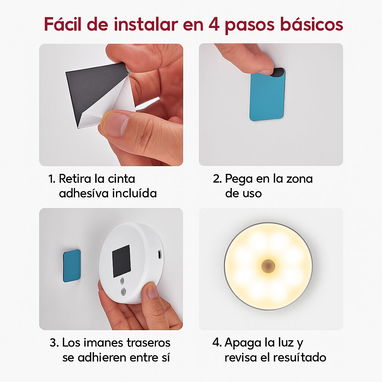 Lámpara LED con sensor de movimiento | Centro Habana 4 - 4/4