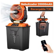 Ventilador portátil recargable OEM T30 Nebulizador - Img 57485468