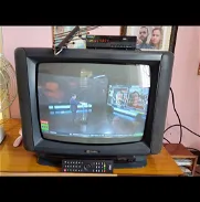 Ganga Vendo televisor panda con cajita HD, mando y antena - Img 45841717