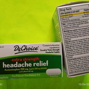 Paracetamol con Aspirina y Cafeína 🎒 para todos los dolores, especial para la Migraña - Img 56026712