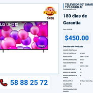 TELEVISOR 50" SMART TV LG UHD AI VPT-0406 - Img 55993338