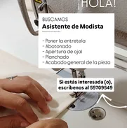 BUSCAMOS ASISTENTE DE MODISTA - Img 50730137