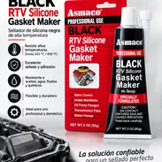 Silicona Negra RTV Gasket Maker de la marca Asmaco, la solución confiable para un sellado perfecto en motores //59757936 - Img 58070769