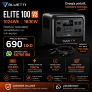 Bluetti Élite 100 V2 (690 usd, mens, garantía) - Img 56831094