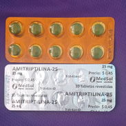 Amitriptilina cubana 25 mg (10 tab)-$700 H.E - Img 58093151