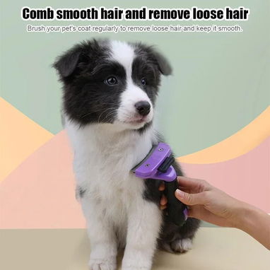 🚿​ PEINE FINO PARA PELO DE MASCOTAS 🚿​ PERROS - GATOS 🚿​ REMOVEDOR DE CABELLO 🚿​ 5.887.23.60 - Img 103583769