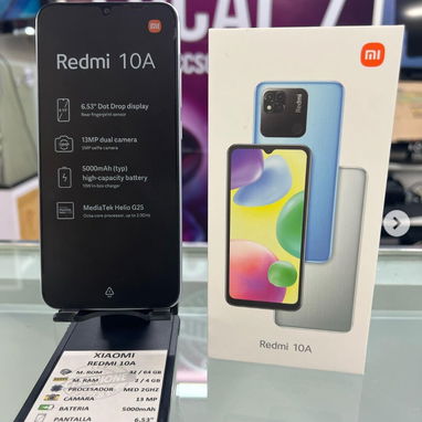 🔥 ¡GRANDIOSAS OFERTAS CON ESTOS CELL XIAOMI REDMI 10A y NOTE 13‼️ CONTACTA AHORA ☎️ 50001322 - 6/10