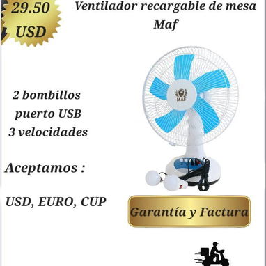Ventiladores Recargables - Img 119996807