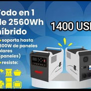 Inversor solar híbrido Must todo en uno de 2000w con 2560wh en 1400 usd - Img 58451679