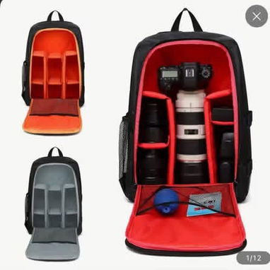 🎒MOCHILAS NUEVAS PARA CÁMARA FOTOGRÁFICA Y ACCESORIOS CON COMPARTIMENTO PARA LAPTOP 💻 - 2/2