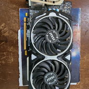 Vendo Tarjeta Gráfica MSI Radeon RX 580 ARMOR 4G OC - $60 USD - Img 56464170