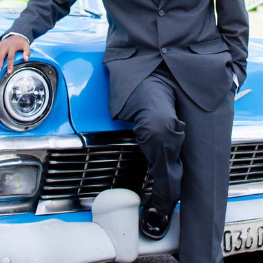 Traje negro talla 32-34. De buena calidad - Img 123490319