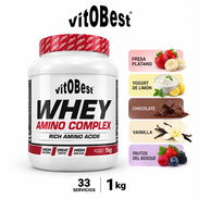 Whey Protein Vitobest con Glutamina y Aminoácidos de 33 serv - Img 57692131
