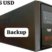 Backup, marca SUN, 650VA/390W y 1000VA/600W, 4 tomas con respaldo, factura, garantía y mensajería gratis,📞👉🏻 58684483 - Img 52341014