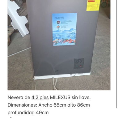 Neveras MILEXUS, STELECTRIC, SANKEY y ROYAL. Diferentes pies. NUEVAS. ENTREGA INMEDIATA - 3/6