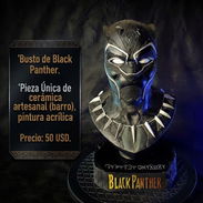 🖤 ¡JOYA DE COLECCIÓN: BUSTO DE BLACK PANTHER ÚNICO! 🐾🔥 A LA VENTA EN LA HABANA, CUBA📍 - Img 57573922