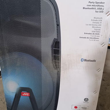🚧 BOCINA PORTABLE SPEAKER 15", 35W JVC - XS-KY412PB 🚧 - Img 116788461