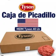 Contenedor de Picadillo MDM TYSON AMERICANO cajas de 40 libras ..de pollo 🐔🐔 - Img 56890881