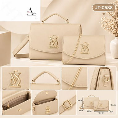 set cartera 2 piezas* 📌JT-0588 💰$30 usd AA - 8/8