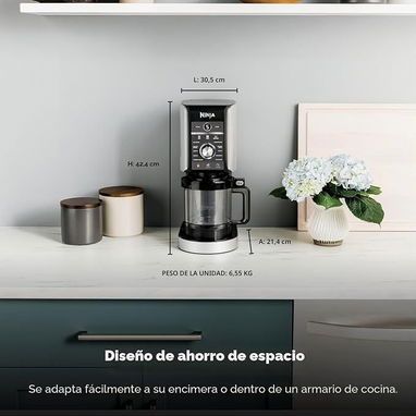 📣 Ninja CREAMi Deluxe 11 en 1 | Máquina para Helados y Postres | Nuevo 🍨✨ - 3/5