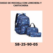 JUEGO DE MOCHILA CON LONCHERA Y CARTUCHERA - Img 55729104