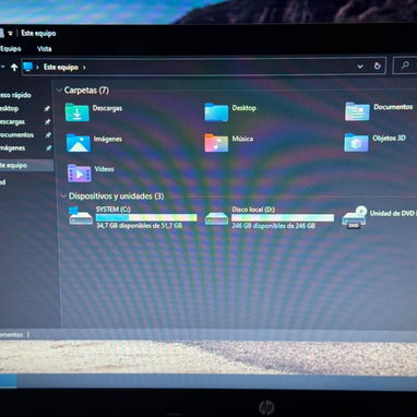 Laptop HP - 3/6