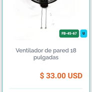 Ventilador de pared de 18 pulgadas - Img 55410148