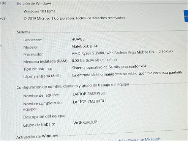 Cambio Huawei Matebook D14 por MacBook Air M1 - Img 69192946