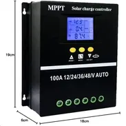 ⚡☀️ Controlador De Carga SOLAR 💲 55 usd  🔹 MPPT 100a 🔸 12V/24V/36V/48V - Img 58127003