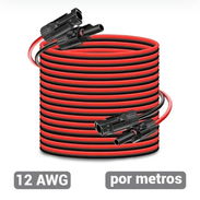 Cable de Extensión de Panel Solar 12 AWG. Venta por Metros ☀️ Cable de Extensión Solar 12 AWG (Venta por Metro) - Img 55970377