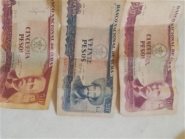 Billetes antiguos 1990,1991 Nominación 20y50 pesos - Img main-image-45539760