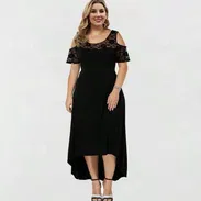 Vestido negro señora XXL - Img 55397063