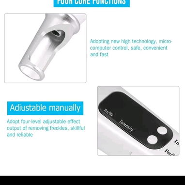 PRECIO: 85 USD. NUEVO. PLUMA NeatCell  Luz Azul - 4/4