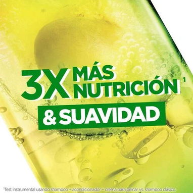 Shampoo y acondicionador Garnier Fructis Recarga Nutritiva 650ml - Img 122477383