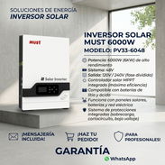 *NVERSOR SOLAR MUST 6000W*  *Modelo: PV33-6048*  *GARANTIA 1 MES*    *MENSAJERÍA GRATis - Img 57754752