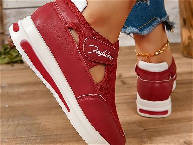 Zapatillas rojas// Zapatos rojos de mujer - Img main-image-45634630