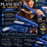 Plancha de pelo royal Nuevas en caja - Img 56336832