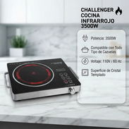 Cocina Infrarrojo Challenger 3500W | $60 USD | Mensajería Incluida, Garantía y Factura! Máxima Potencia - Img 57854138