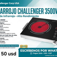 Cocina inflarojo challenger 3500w, laisla 💯 - Img 57936413