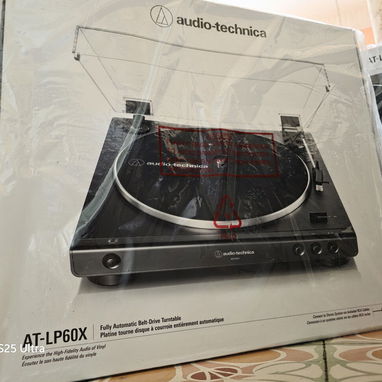TOCADISCO AUDIO-TECHNICA AT-LP60X Nuevo En caja a estrenar 0KM - Img 125863517