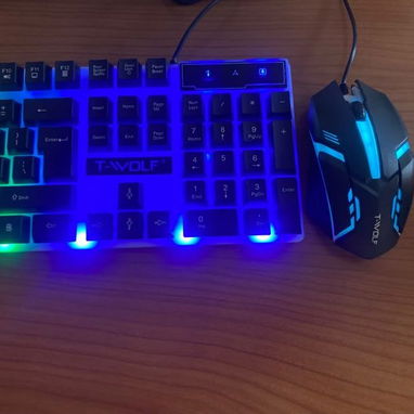 KIT DE TECLADO Y RATÓN CON CABLE TF230 . - 2/5