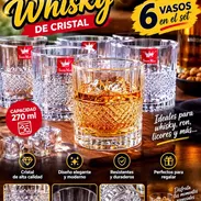 Set de 6 vasos de wisky 8 USD - Img 57891794