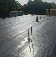 Trabajos con mantas de techo para filtración - Img 46083768
