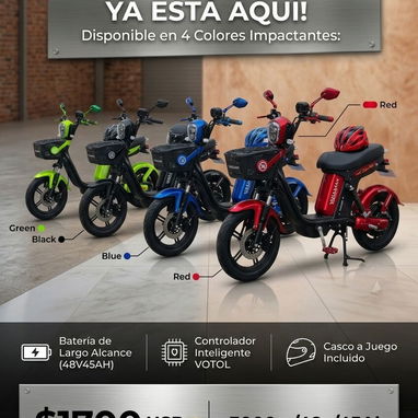 BICIMOTO YOAZAKY 707 LLEVATELA A CASA AHORAAA....‼️‼️‼️ Wa.me/+5354260323 📱‼️📱 ⚙️ESPECIFICACIONES: ✅ 3000W - 48V - 4 - Img 124776679