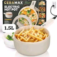 Sarte eléctrico antihaderente CERAMAX d 1.5 litro - Img 56100628