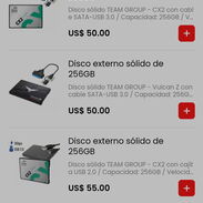 Discos duros HDD/ sólidos SSD / M2 Sata III/ Nvme Internos y Externos/ Cables y adaptadores - Img 45340990